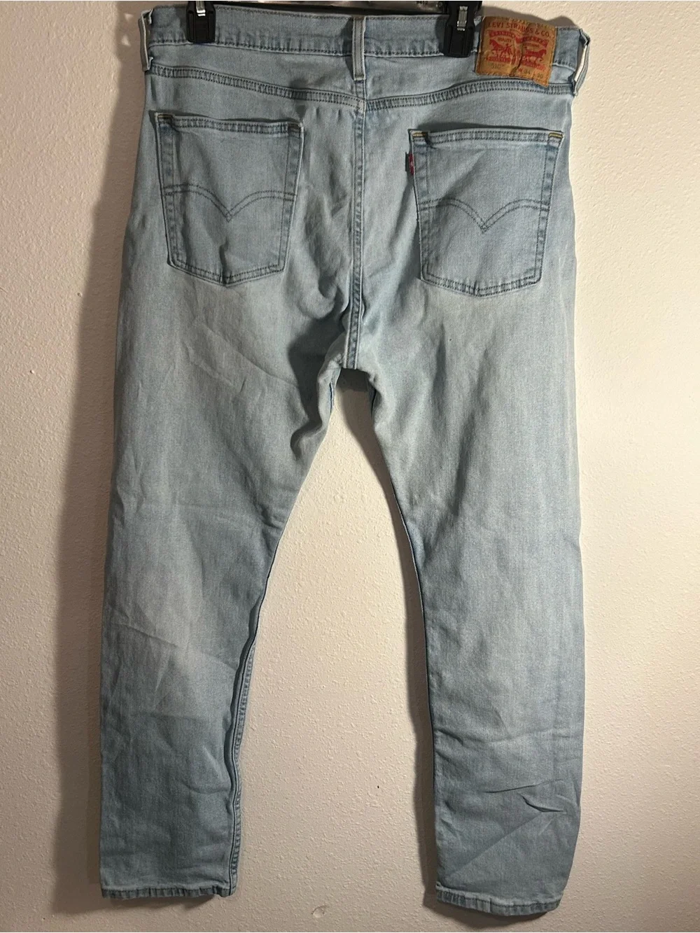 Levi's Light Blue Straight Jeans